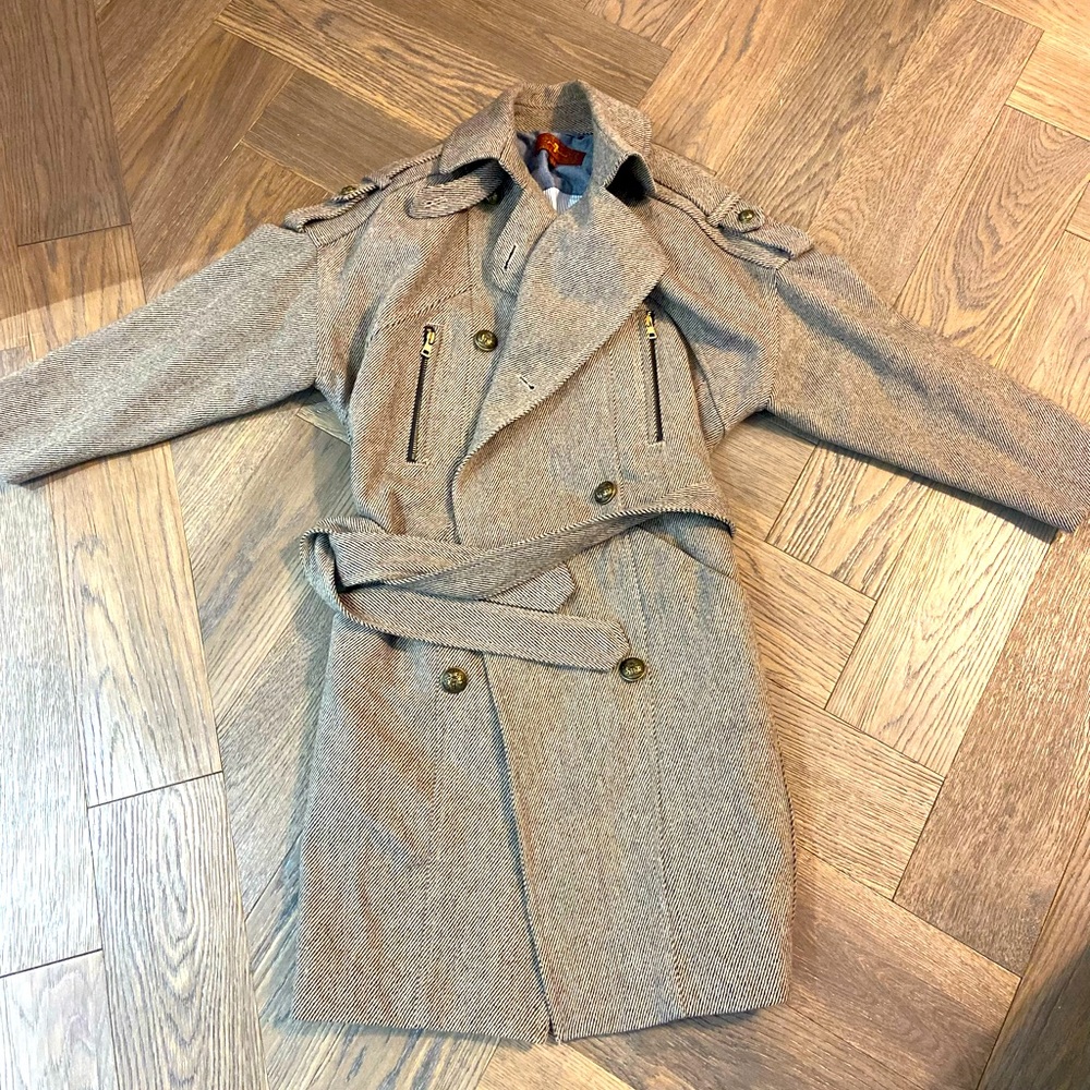 7 for all mankind trench coat. Size small.